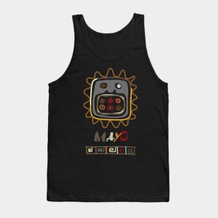 Native American design theme, Ethnic ornament T-Shirt Mayo theme Tank Top